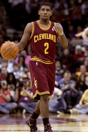 Kyrie Irving with the Cleveland Cavaliers.