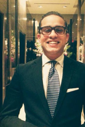 Luis Vasquez, concierge at the Langham Fifth Avenue, New York.