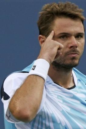 Wawrinka had won the previous two meetings without dropping a set.