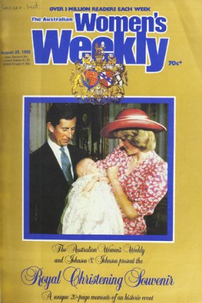 A  souvenir cover of <i>The Australian Women's Weekly</i> from 1982.