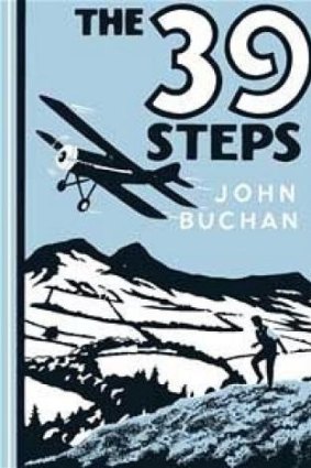 <i>The Thirty-Nine Steps</i>, by John Buchan.