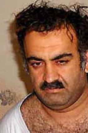 Yet to stand trial ... Khalid Sheikh Mohammed, one of five men accused over the September 11 attacks.