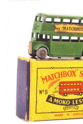 All hail &#8230; produced by Matchbox especially for the Australian market, this green London bus sold for a record $6500 through Leonard Joel in December.