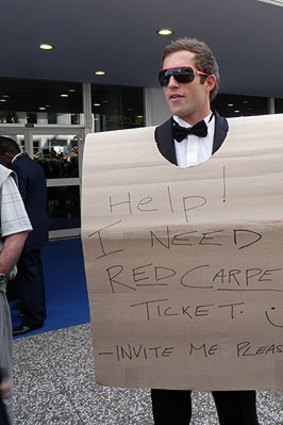 Seb Terry tried everything to get onto the red carpet at the Cannes Film Festival. He eventually succeeded.