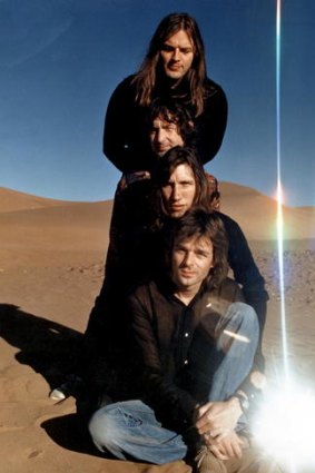 Back catalogue ... (from top) David Gilmour, Nick Mason, Roger Waters and Rick Wright.