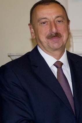Twitter rant ... President of Azerbaijan, Ilham Aliyev.