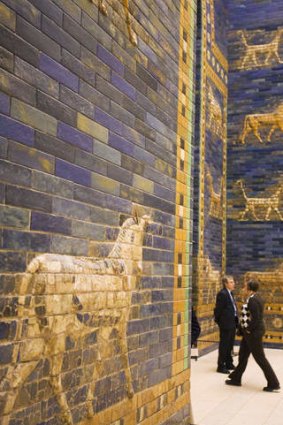 Ishtar Gate, of the ancient city of Babylon, Pergamon Museum.
