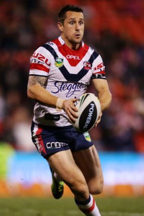 Mitchell Pearce of the Sydney Roosters.