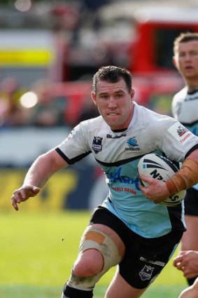 Hard work ahead &#8230; Paul Gallen desperately wants to lead the Sharks to success but says they are far from the finished article.