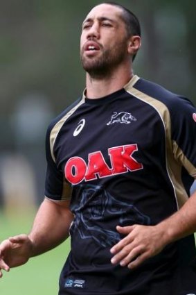 Brent Kite of the Penrith Panthers.