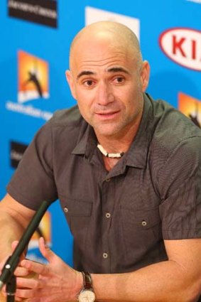 "He's [Djokovic] in the right state of mind" ...  Andre Agassi.