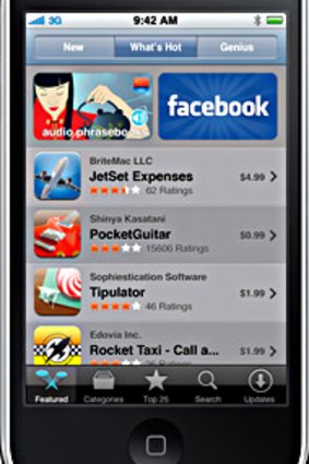 Apple iPhone App Store.