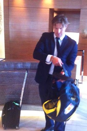 Shane Watson all set to leave the tour of India.