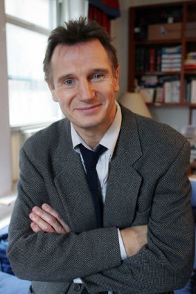 Liam Neeson portraying Alfred Kinsey, the sex researcher of the 1940s and 50s.