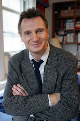 Liam Neeson portraying Alfred Kinsey, the sex researcher of the 1940s and 50s.