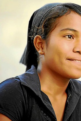 Josefina Ba Kita, 15, was orphaned after her mother, Gracinda da Costa, was run over by Australian soldiers.