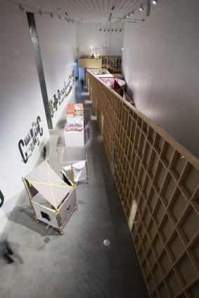 The Occupied exhibition's main gallery.