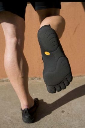 Barefoot shoes are the latest active footwear on the market.