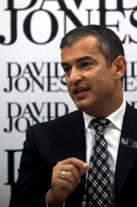 Paul Zahra of David Jones outlines his strategy for the department store.