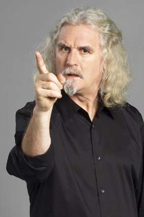 Billy Connolly ... shares traits with his character in <em>Brave</em>.