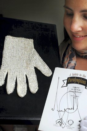 Jackson's white glove grabs $57,600