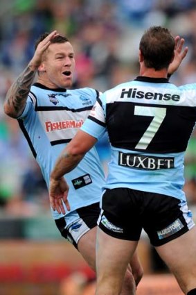Ready for battle &#8230; Todd Carney.