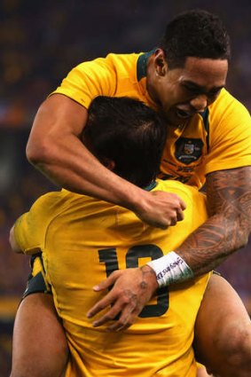 "It is a bit of an opportunity for me to cement a spot in the Wallabies side": Joe Tomane.