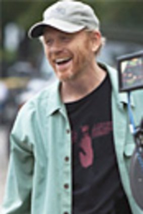 Happy Days: Ron Howard on the set of <i>Dilemma</i>.