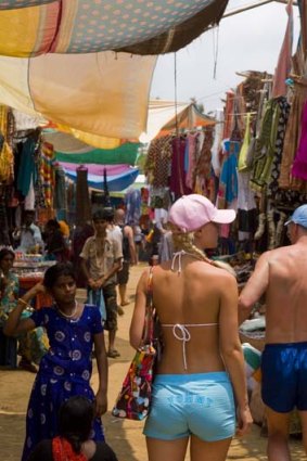 What not to wear ... dressing appropriately for local standards is one way to help avoid unwanted attention in India.