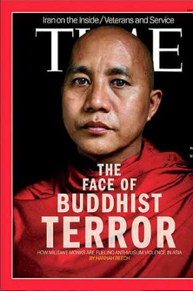Time out: Myanmar unhappy with this cover.