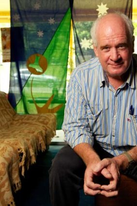 Concerned: Gordon Thomson, general secretary of the Union of Christmas Island Workers.