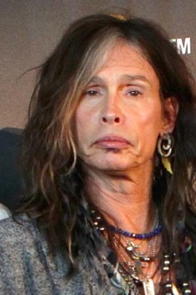 Cashing in on the touring circuit: Steven Tyler.