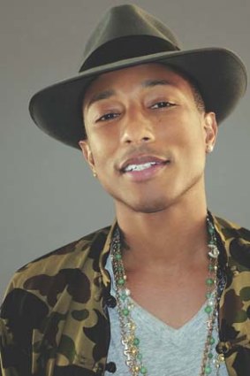 He's respects <i>Blurred Lines</i> and women ... Pharrell Williams.