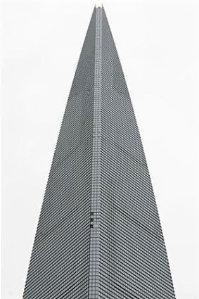 An elegant bottle opener: the Shanghai World Financial Centre has been named the year's best new skyscraper.
