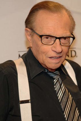 Waving the red flag at CNN ... US TV presenter Larry King jumps ship to Russia Today.