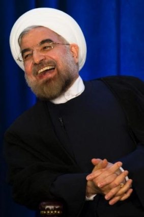 Ally in waiting?: Iranian President Hassan Rouhani.