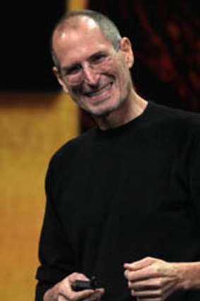 Apple chief Steve Jobs.