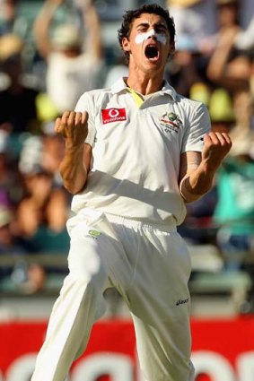 Wiser: Mitchell Starc learnt a lot from the Indian tour.