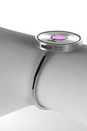 A concept image of Apple's rumoured "iWatch".