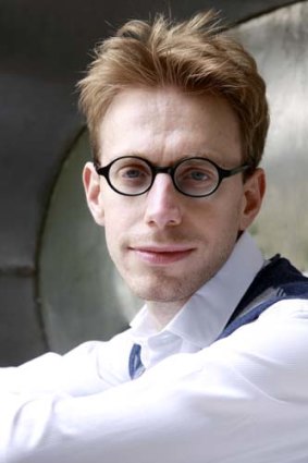 Digitally inclined &#8230; writer and savant Daniel Tammet.