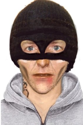 Police have released a photo-fit image of the sex suspect.