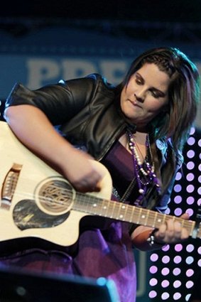 Bunbury singer, guitarist and songwriter Codee-Lee Down is in the running to take out the national reality series title of The Voice. Photo: Bunbury Mail