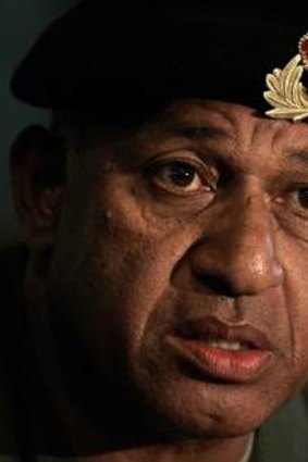 Fiji's Military Commander Frank Bainimarama