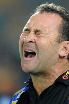 Troubled times: Eels coach Ricky Stuart.