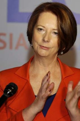 Gendered attacks ... Julia Gillard.