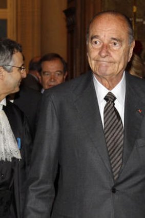 Former French President Jacques Chirac pictured in Paris earlier in 2011.