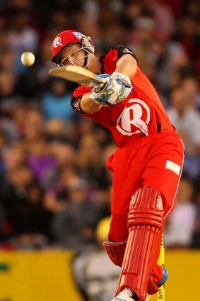 Jos Buttler dazzled with 61 from 36 balls against Brisbane.