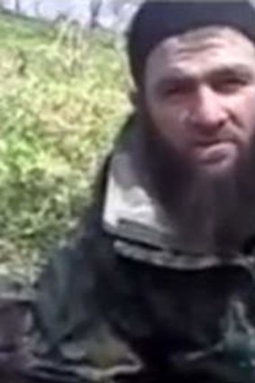 Purported image of Chechen militant leader Doku Umarov.