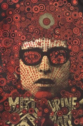 Sixties inspired: Martin Sharp's <i>Mister Tambourine Man</i>, 1967.