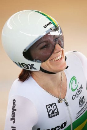 Happy: Anna Meares, two silvers and a bronze.